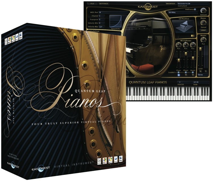 East West Pianos Gold WIN/MAC Download Version